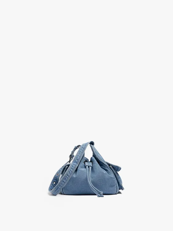 Denim Shoulder Bag 248272 — image 1
