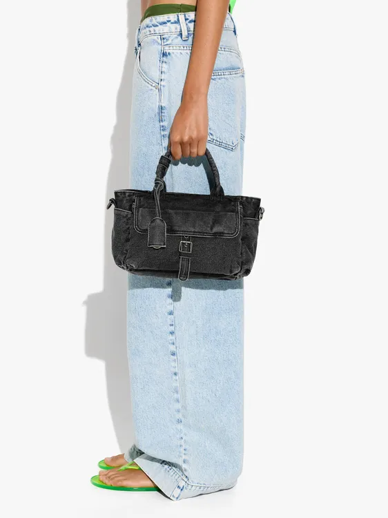 Tote Denim Bag With Crossbody Bag 248274 — image 3