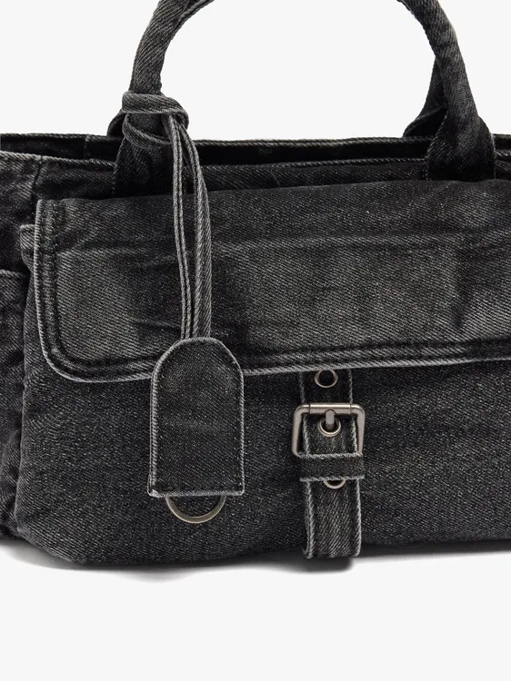Tote Denim Bag With Crossbody Bag 248274 — image 2