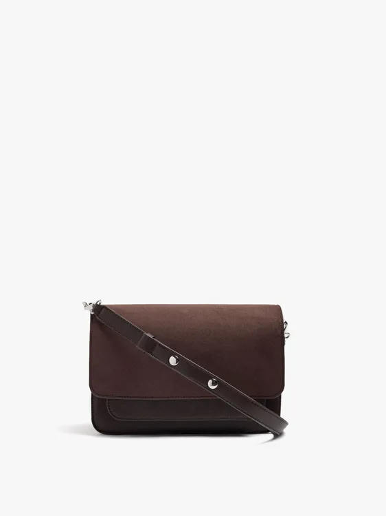Crossbody Bag With Flap Soft Texture 248300 — image 1