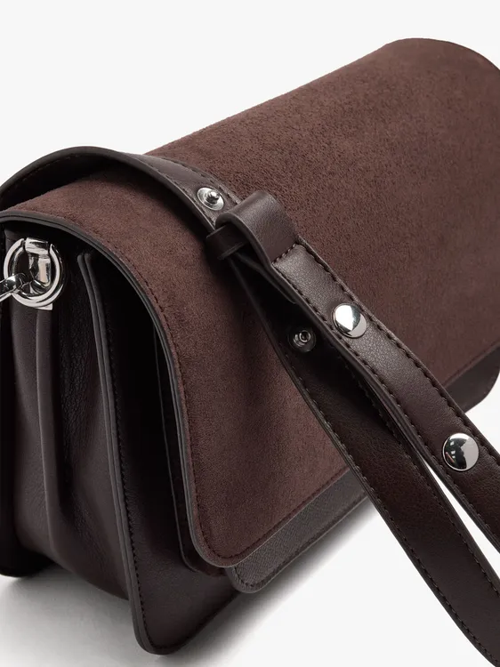 Crossbody Bag With Flap Soft Texture 248300 — image 3