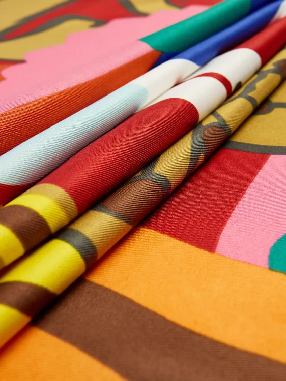 Printed Square Scarf 248354 — image 3