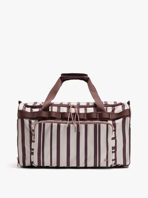 Striped Nylon Sports Bag 248422 — image 1