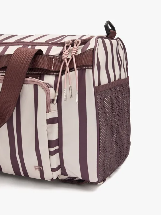 Striped Nylon Sports Bag 248422 — image 3