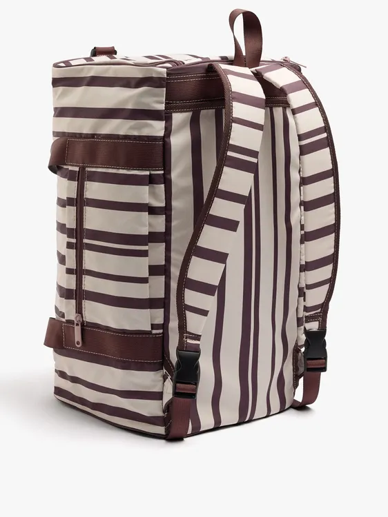 Striped Nylon Sports Bag 248422 — image 2