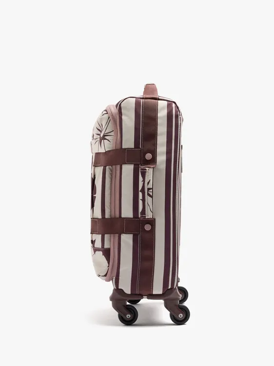Floral Printed Nylon Travel Suitcase 248423 — image 3