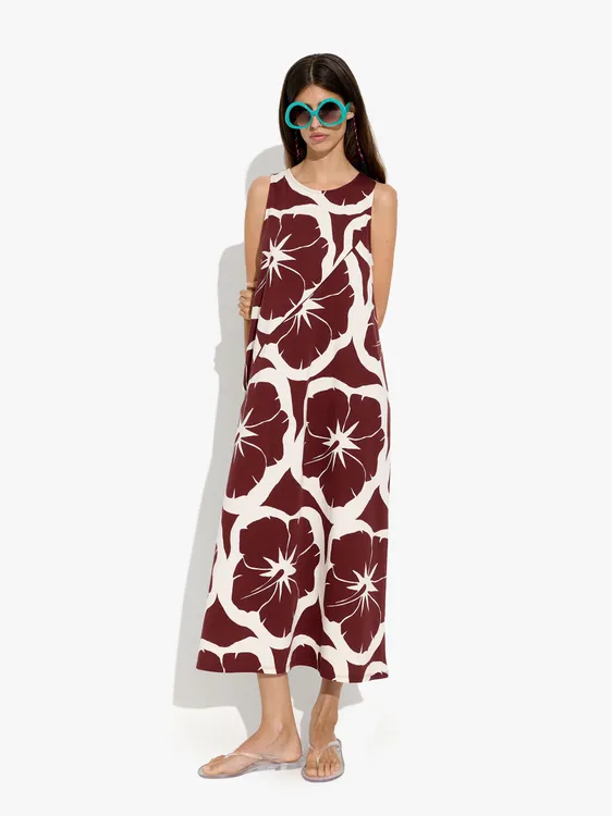 Floral Printed Dress With 100% Cotton 248480 — image 1