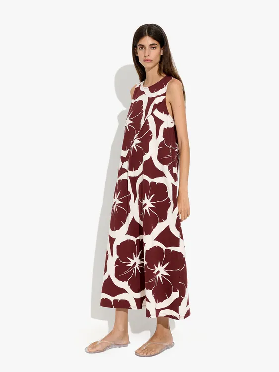 Floral Printed Dress With 100% Cotton 248480 — image 3