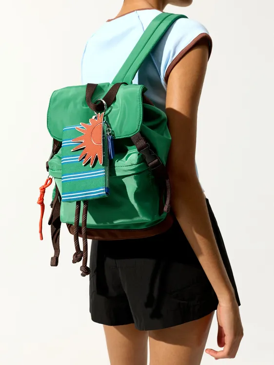 Nylon Backpack With Strap 248520 — image 3