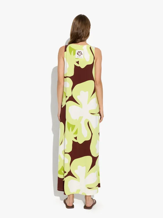 Long Printed Floral Dress 248535 — image 2