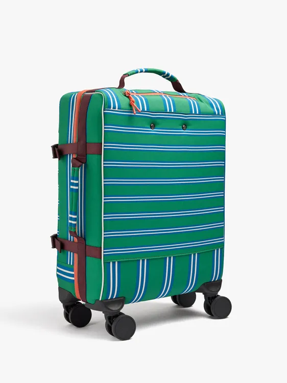 Striped Nylon Suitcase 248576 — image 2