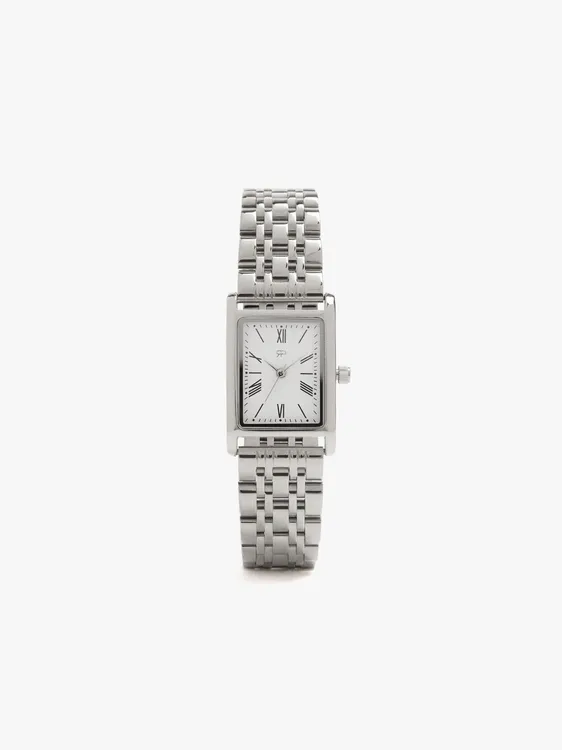 Rectangular Watch With Stainless Steel Bracelet 248706 — image 1