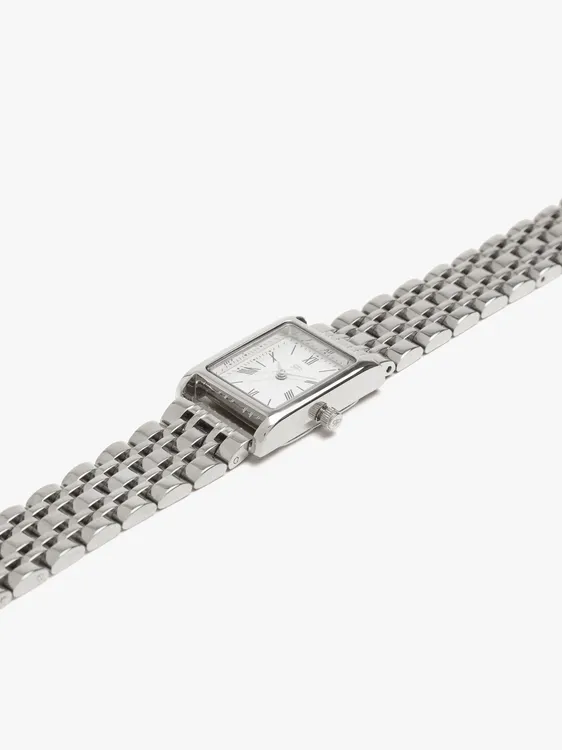 Rectangular Watch With Stainless Steel Bracelet 248706 — image 2