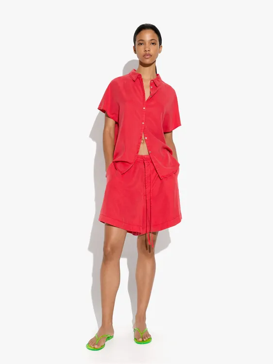 Fluid Shorts With Pockets 100% Lyocell 248832 — image 1