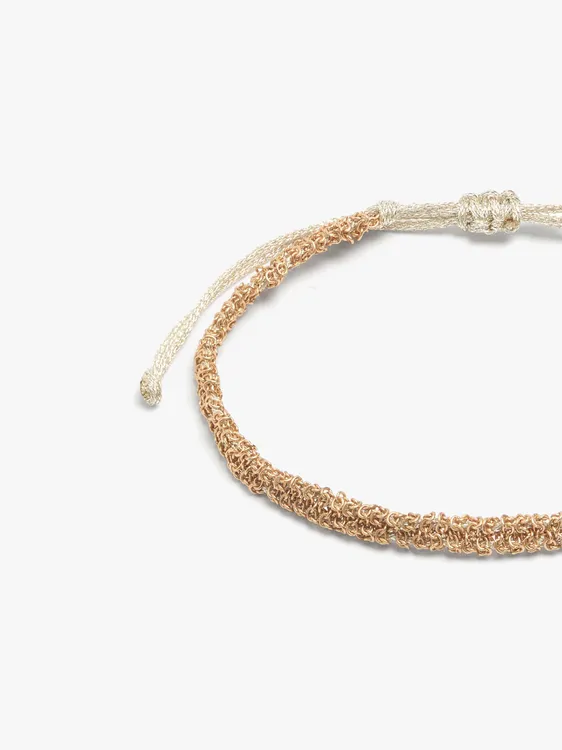 Adjustable Bracelet With Intertwined Chains 248859 — image 2