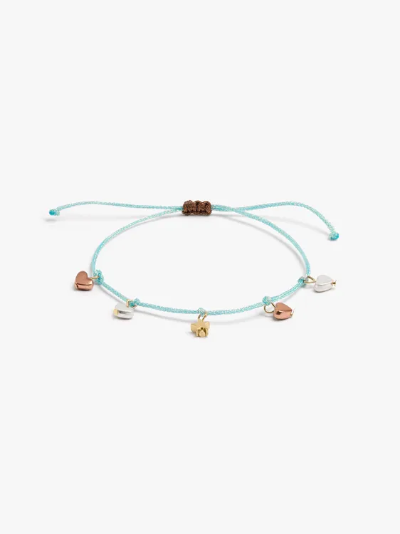 Adjustable Bracelet With Heart And Star Charms 248868 — image 1