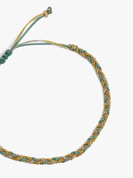 Adjustable Bracelet With Braided Design 248870 — image 2
