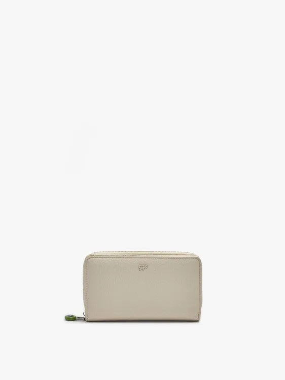 Wallet With Texture And Zipper Closure 249013 — image 1