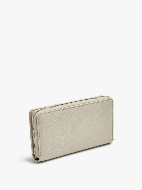 Wallet With Texture And Zipper Closure 249013 — image 2