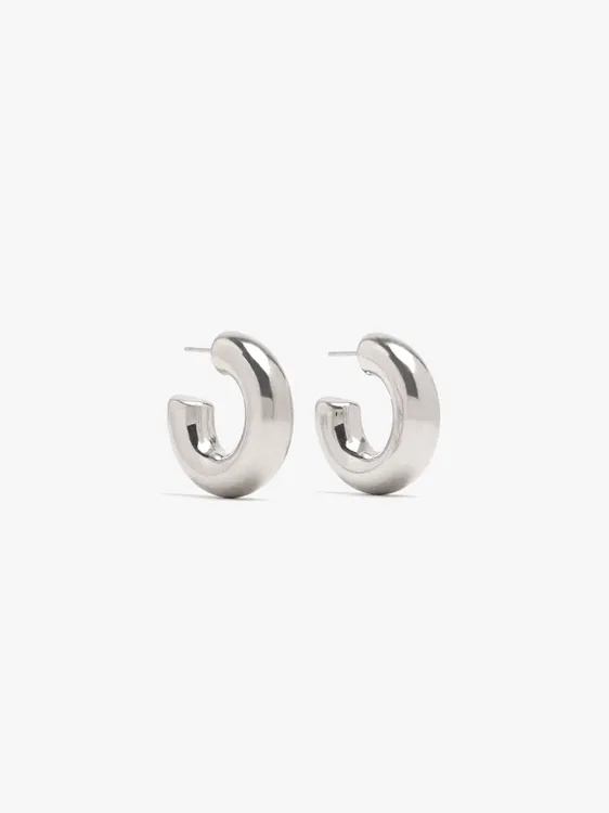 Tubular Open Hoop Earrings 249065 — image 1