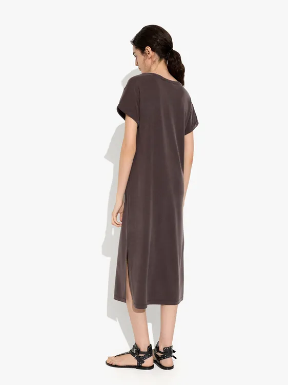 Plain T-Shirt Dress 249507 — image 2