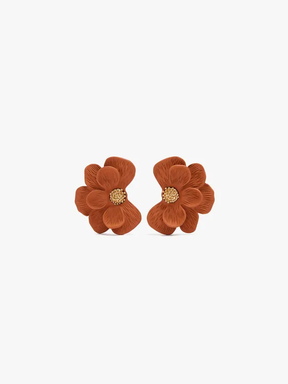 Maxi Half-Flower Earrings 249888 — image 1