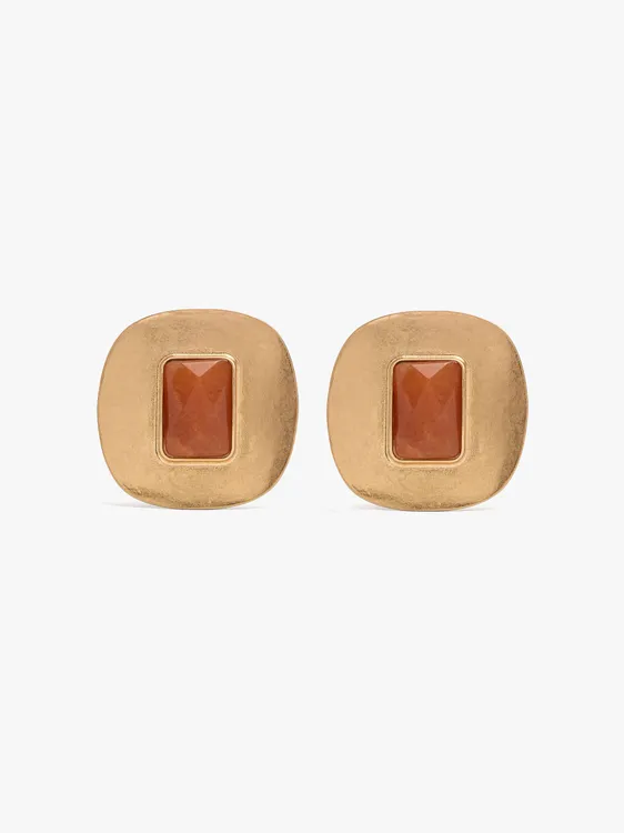 Maxi Earrings With Rectangular Stone 249917 — image 1