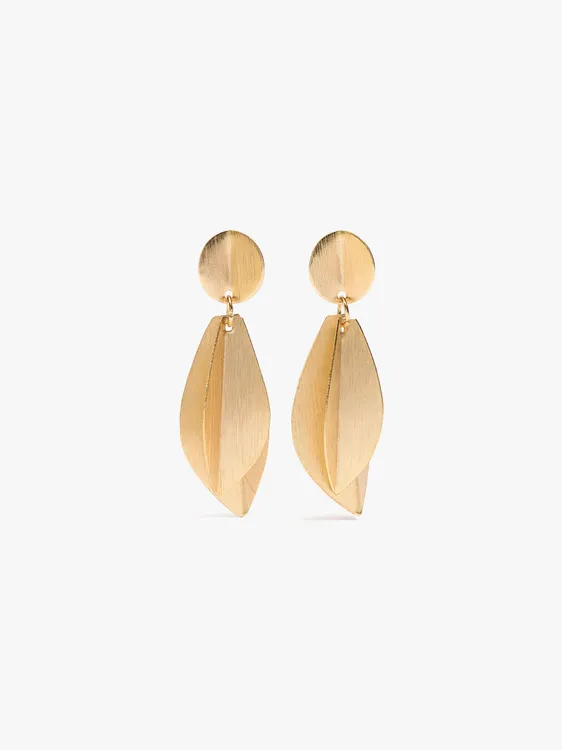 Long Earrings With Leaves 249937 — image 1