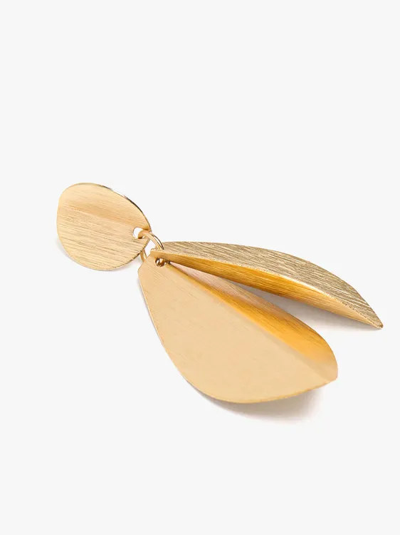 Long Earrings With Leaves 249937 — image 2