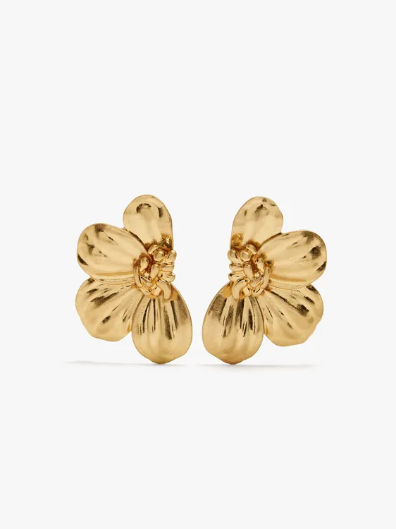 Maxi Half-Flower Earrings 249939 — image 1