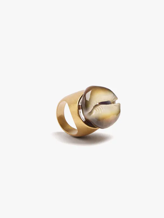 Ring With Embossed Shell 249946 — image 2