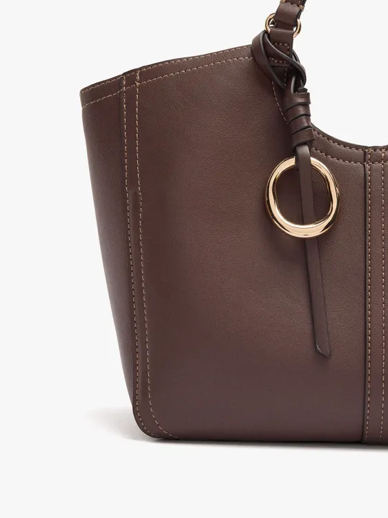Shopper Bag With M Topstitching And Hanger 250010 — image 3