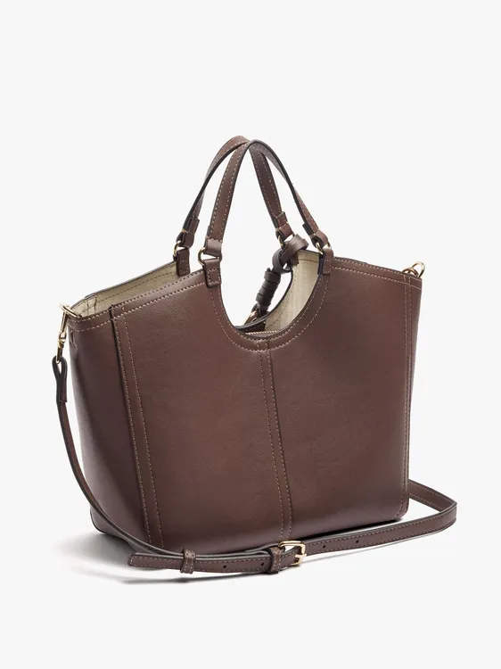 Shopper Bag With M Topstitching And Hanger 250010 — image 2