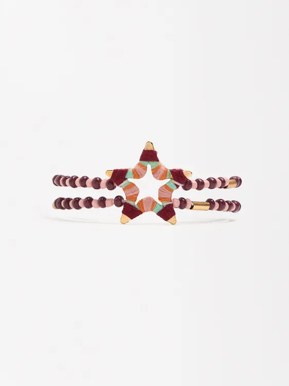 Elasticated Beaded Bracelet With Star 250144 — image 1