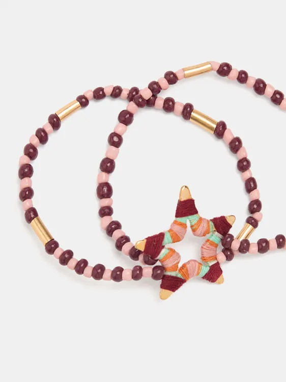 Elasticated Beaded Bracelet With Star 250144 — image 2