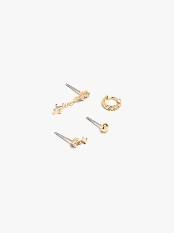 Set Of Earrings With Cubic Zirconia 250177 — image 2