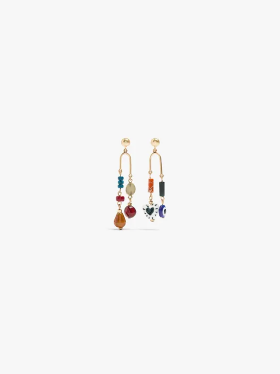 Asymmetric Earrings With Ceramic 250194 — image 1