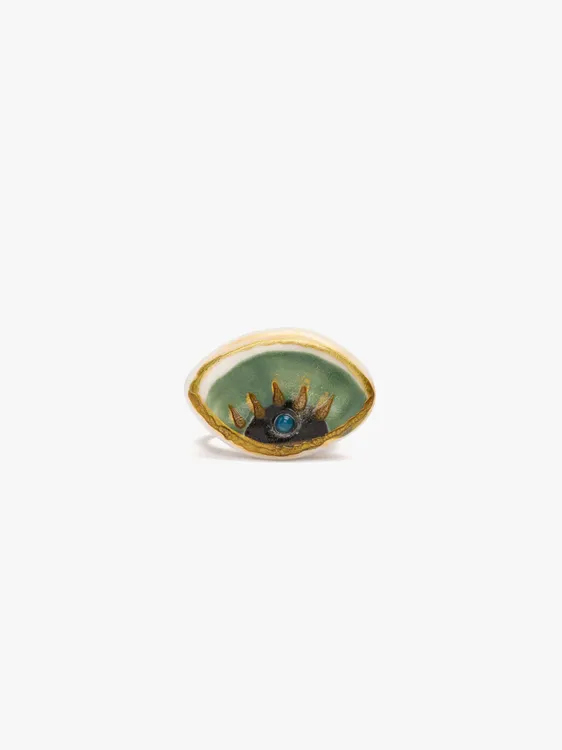 Ring Eye With Ceramic 250311 — image 1