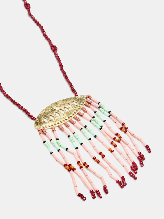 Two-Strand Necklace With Beads And Pendant 250344 — image 2
