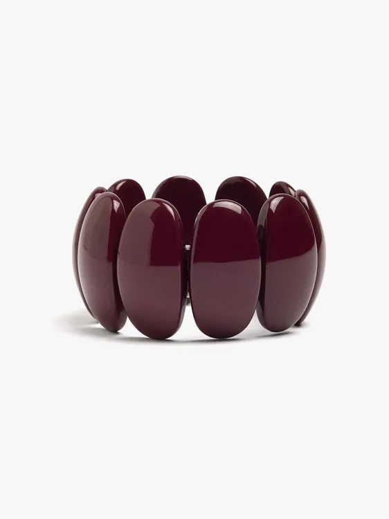 Elasticated Bracelet With Oval Shapes 250606 — image 1