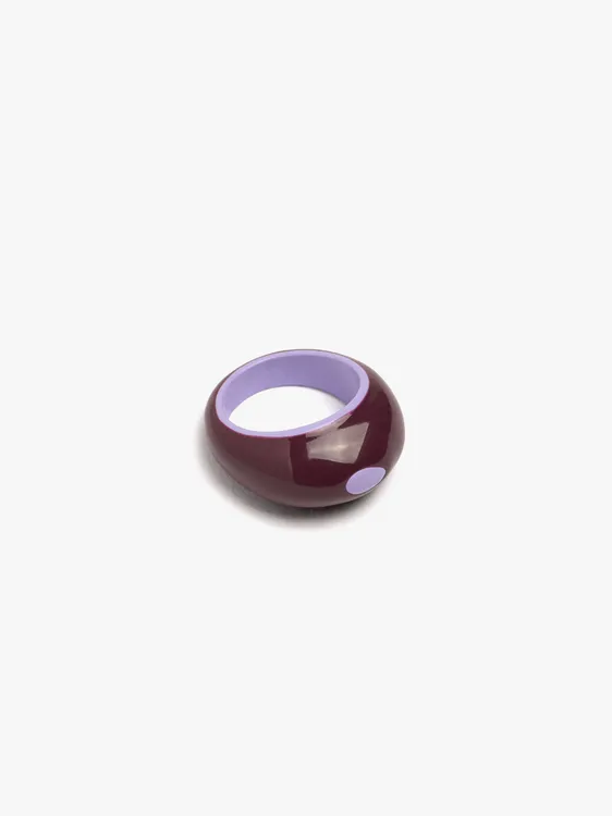 Rounded Ring With Enamel 250651 — image 2
