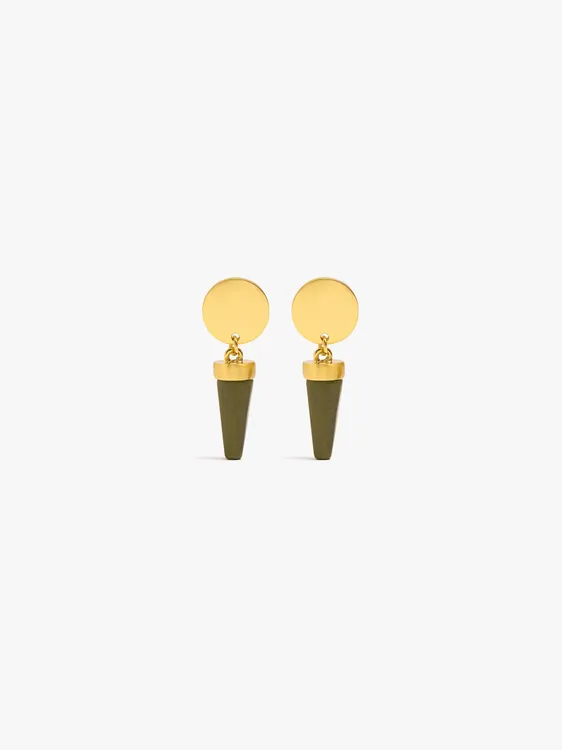Earrings With Resin Cone 250799 — image 1