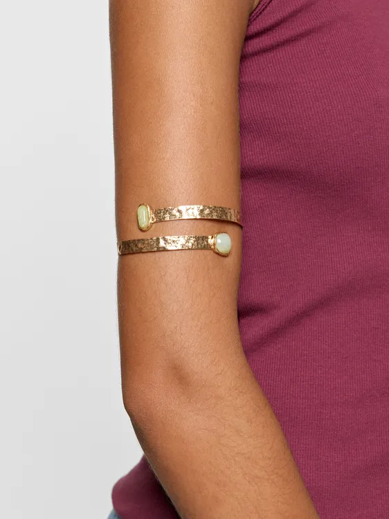 Crossed Bracelet With Stones 250828 — image 3