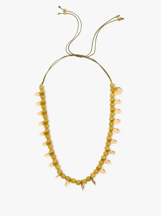 Short Necklace With Beads And Medals 250860 — image 1