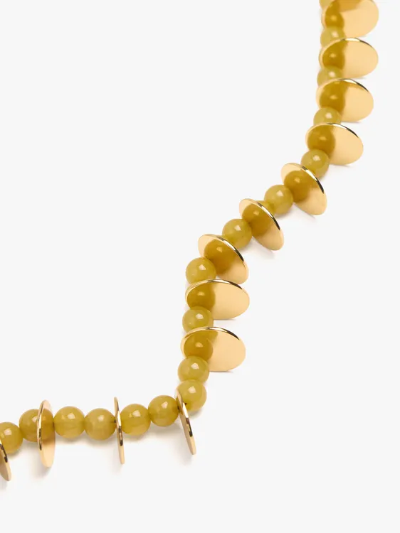 Short Necklace With Beads And Medals 250860 — image 2