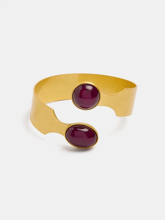Crossed Bracelet With Stone Effect Details 250873 — image 1