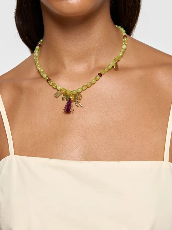 Beaded Necklace With Horse Pendant 250885 — image 3