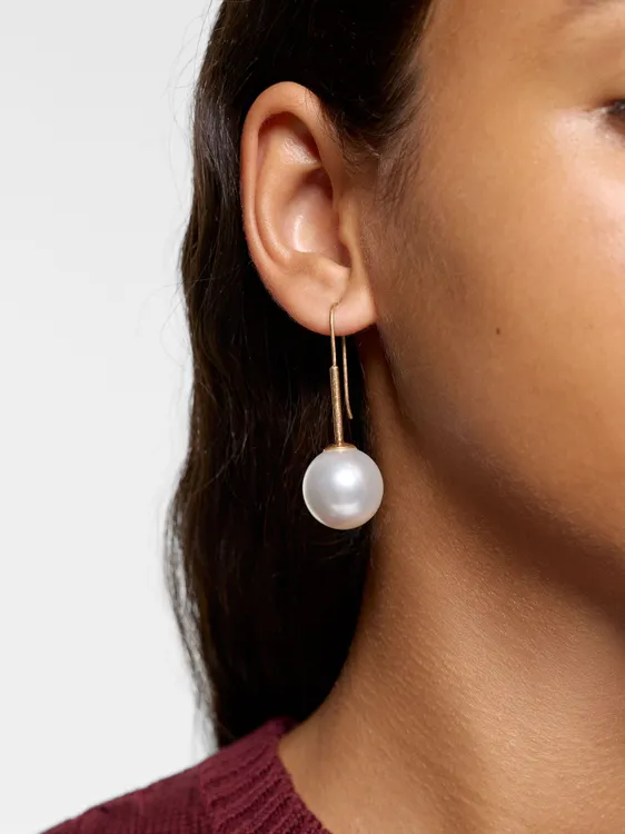 Long Pearl Earrings 250989 — image 3