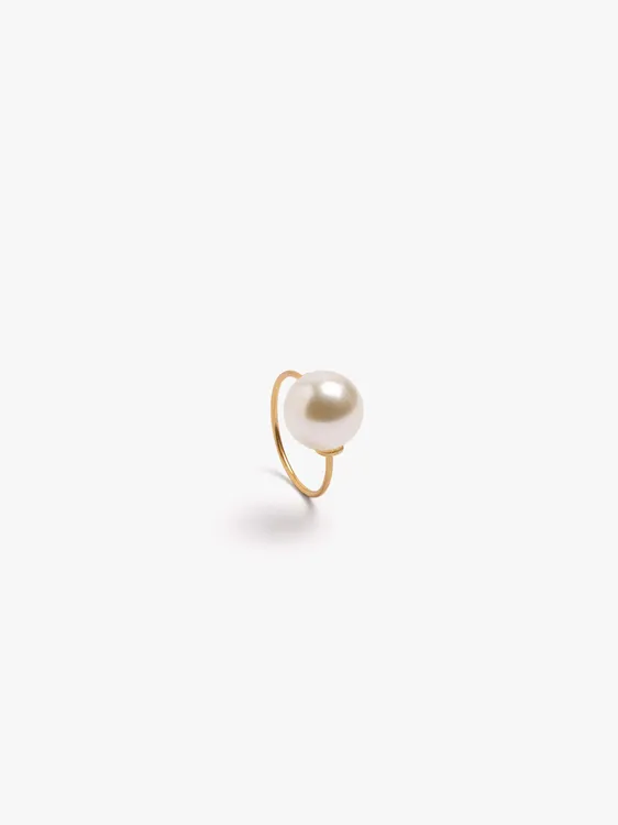 Thin Pearl Ring With Pearl 251115 — image 3