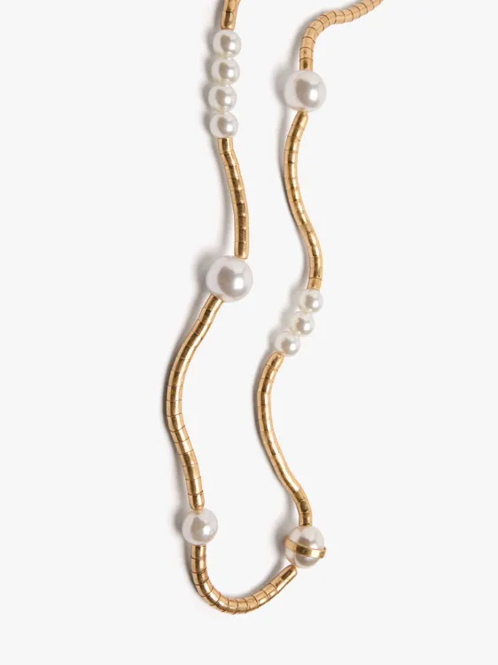 Long Necklace With Pearls 251126 — image 2